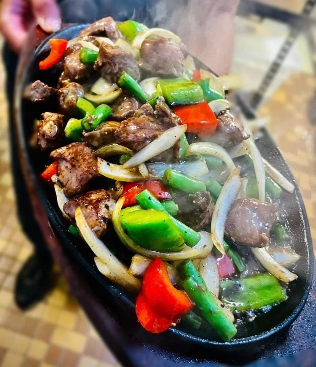Sizzling Mongolian Lamb