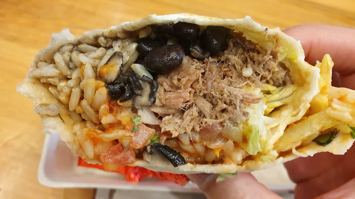 Beef Burrito, Mad Mex Melbourne Central