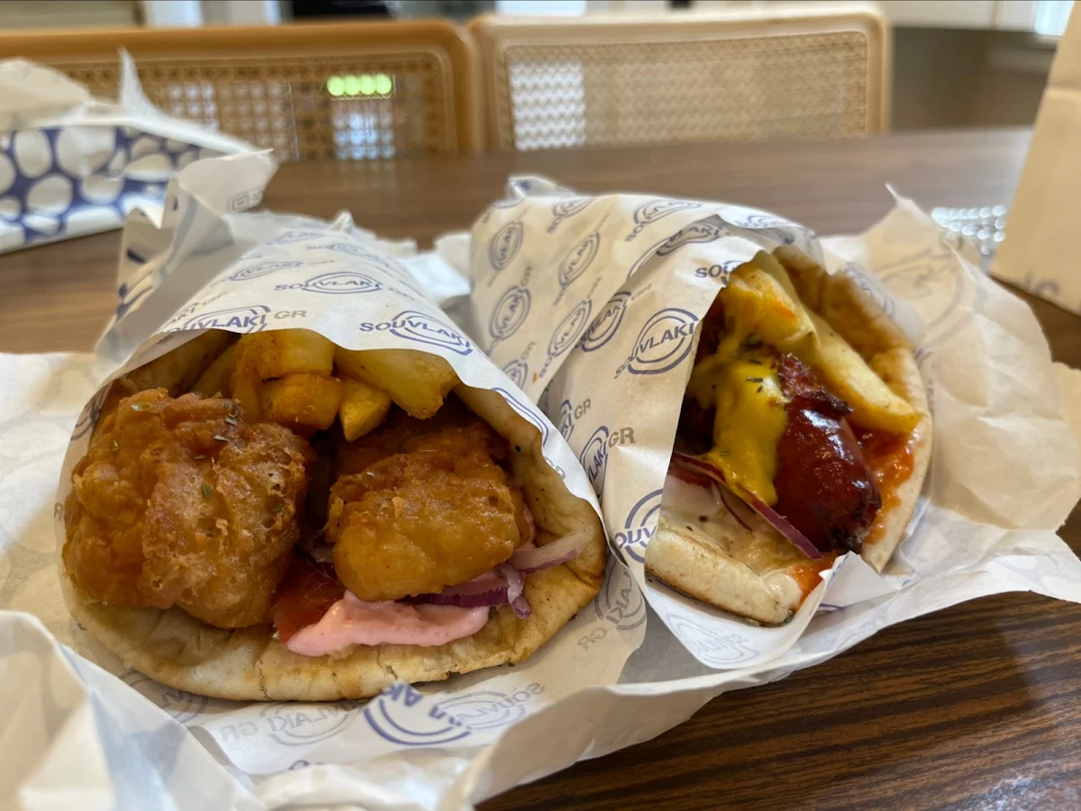 Calamari Left, Souvlaki GR Thornbury