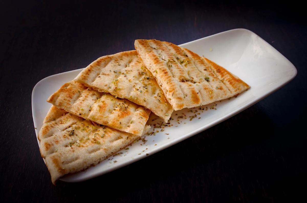 Warm Pita Bread, Souvlaki GR Thornbury