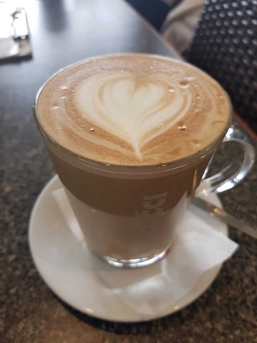 Decaf Caramel Latte, Eight Slices Italian Kitchen