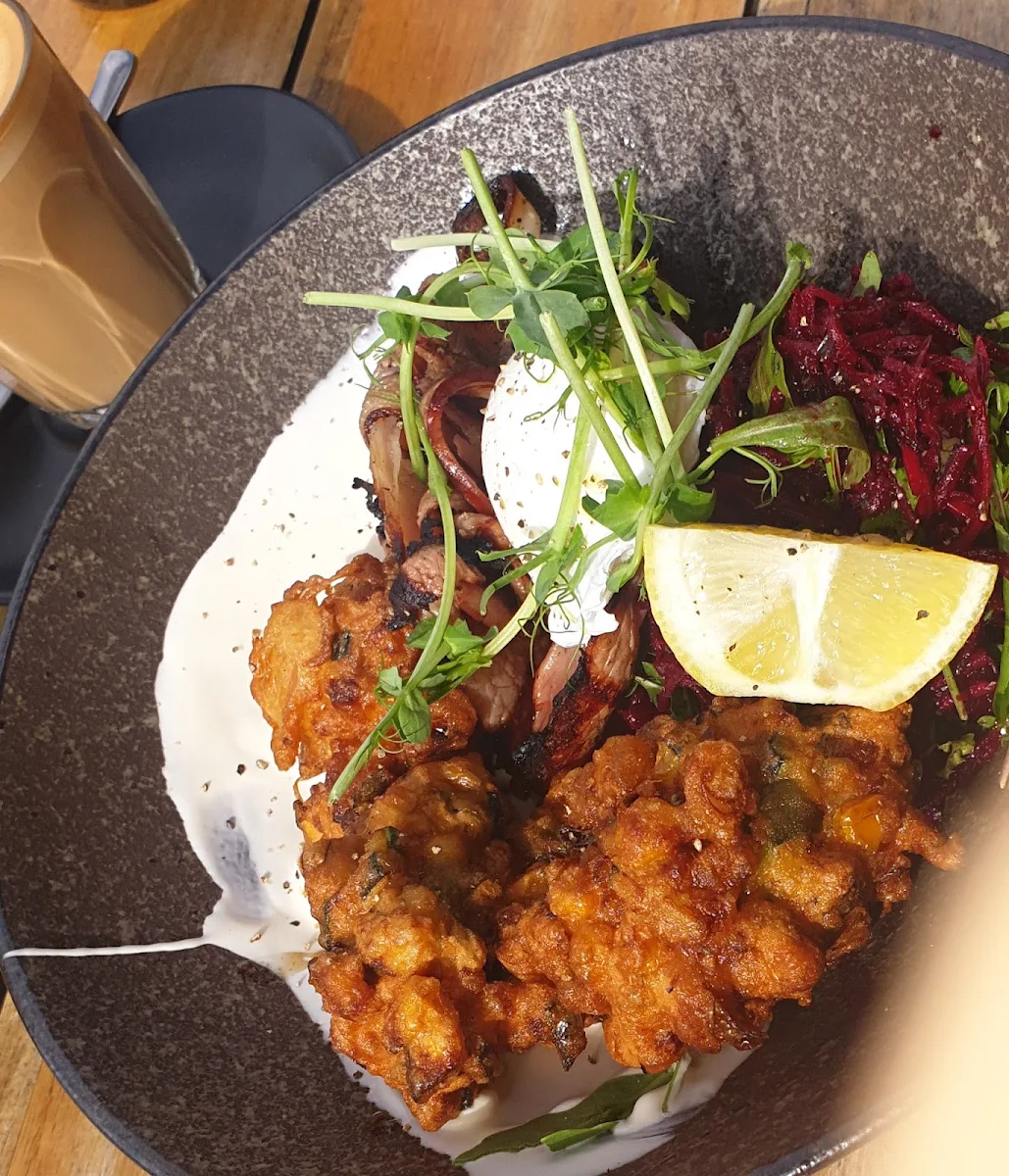 Sweet Corn and Zucchini Fritters