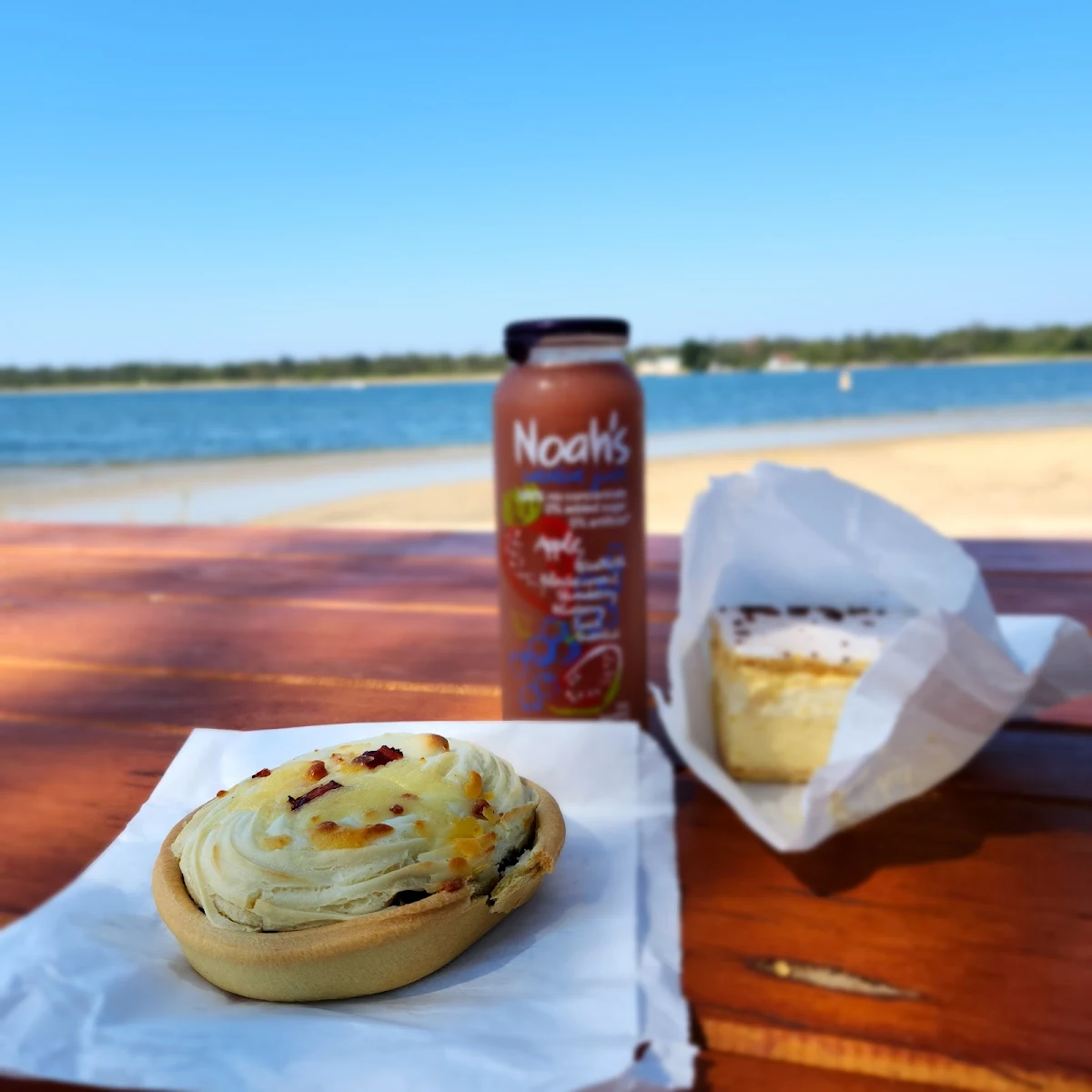 Potato Pie and Vanilla Slice