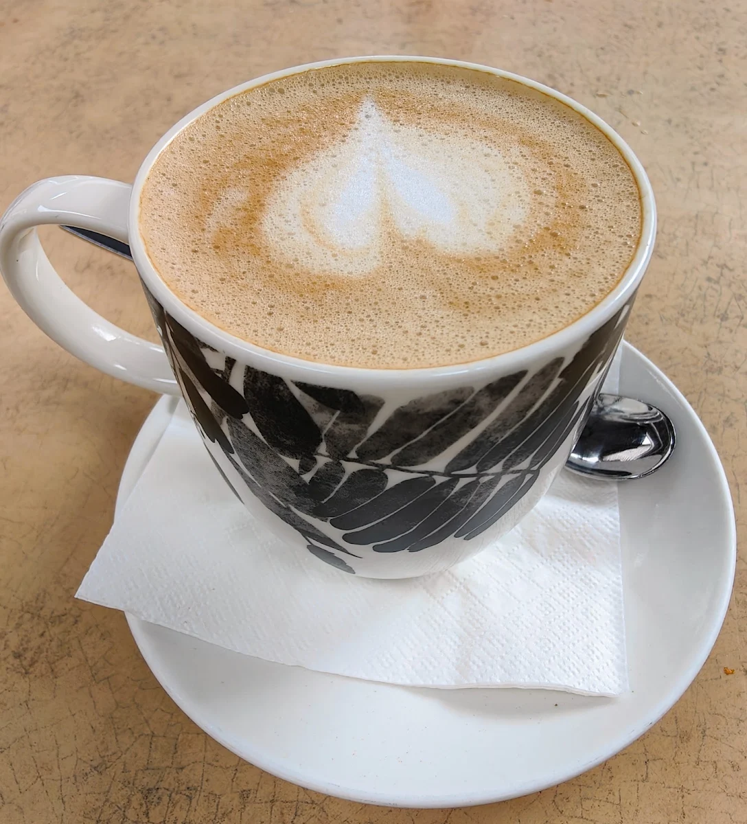Flat White, Spice of Life Cafe & Deli