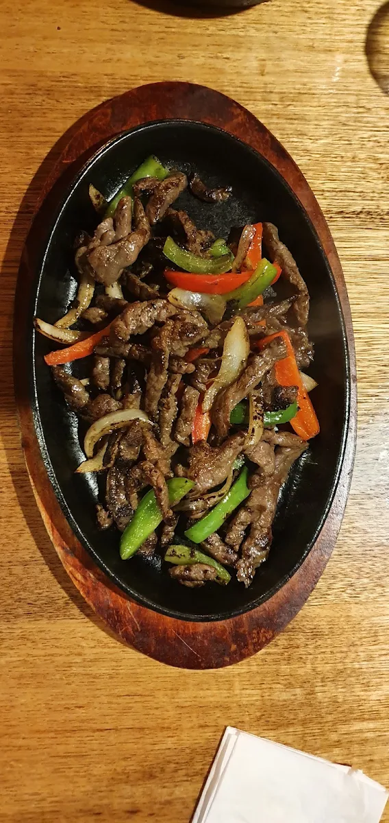 Beef Fajitas, Carlos Cantina - Croydon