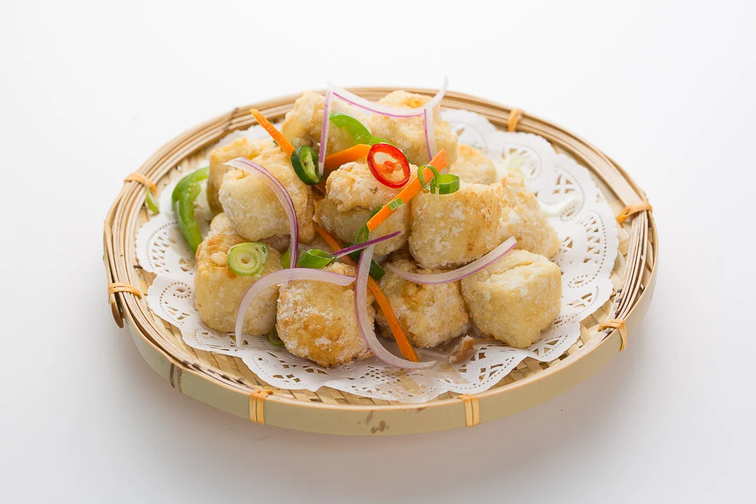 910 Crispy Tofu with Salted Egg Yolk