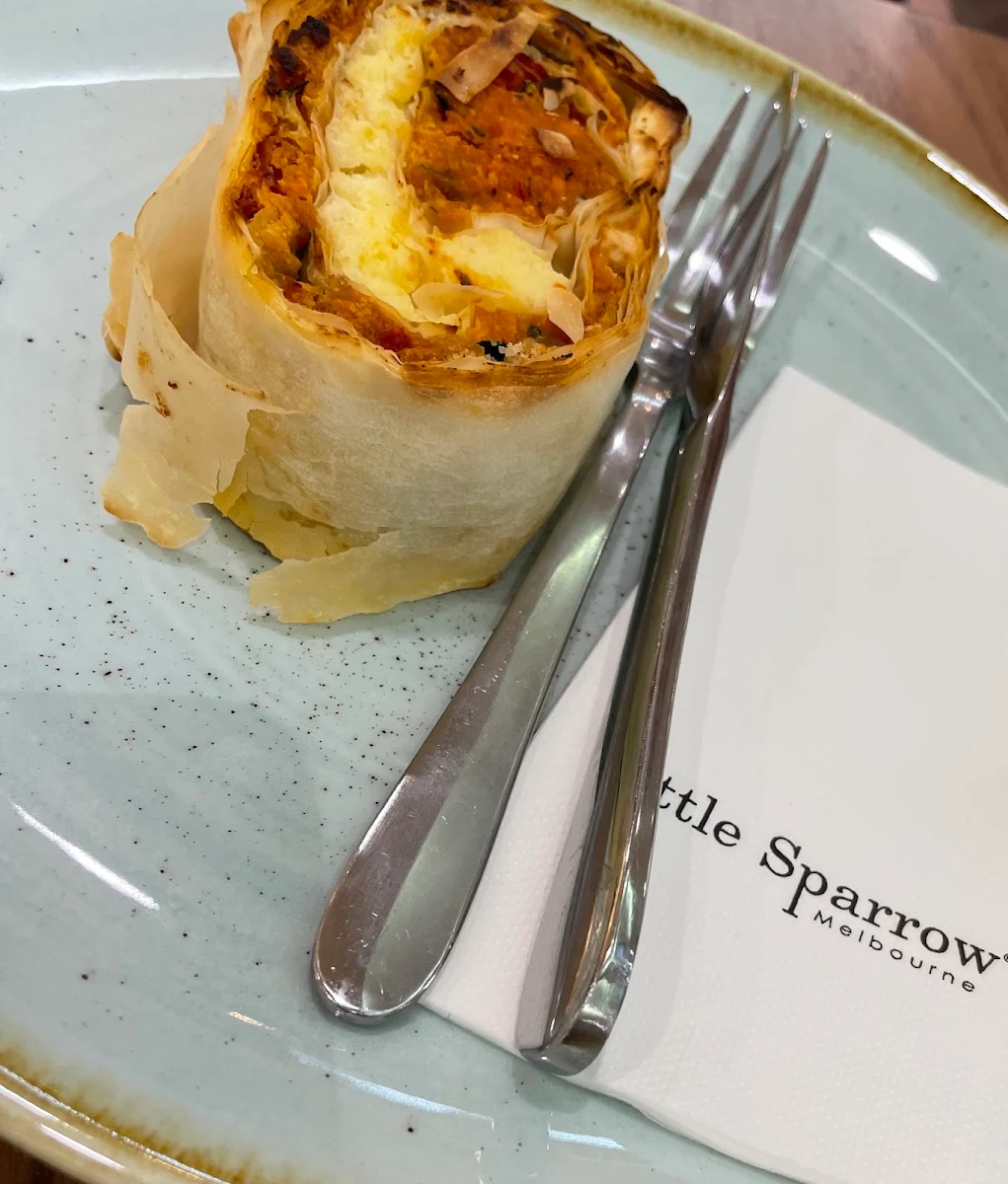Vege Scroll, Little Sparrow Melbourne
