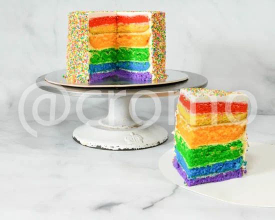 Rainbow Sponge, Cake It Away Merrylands