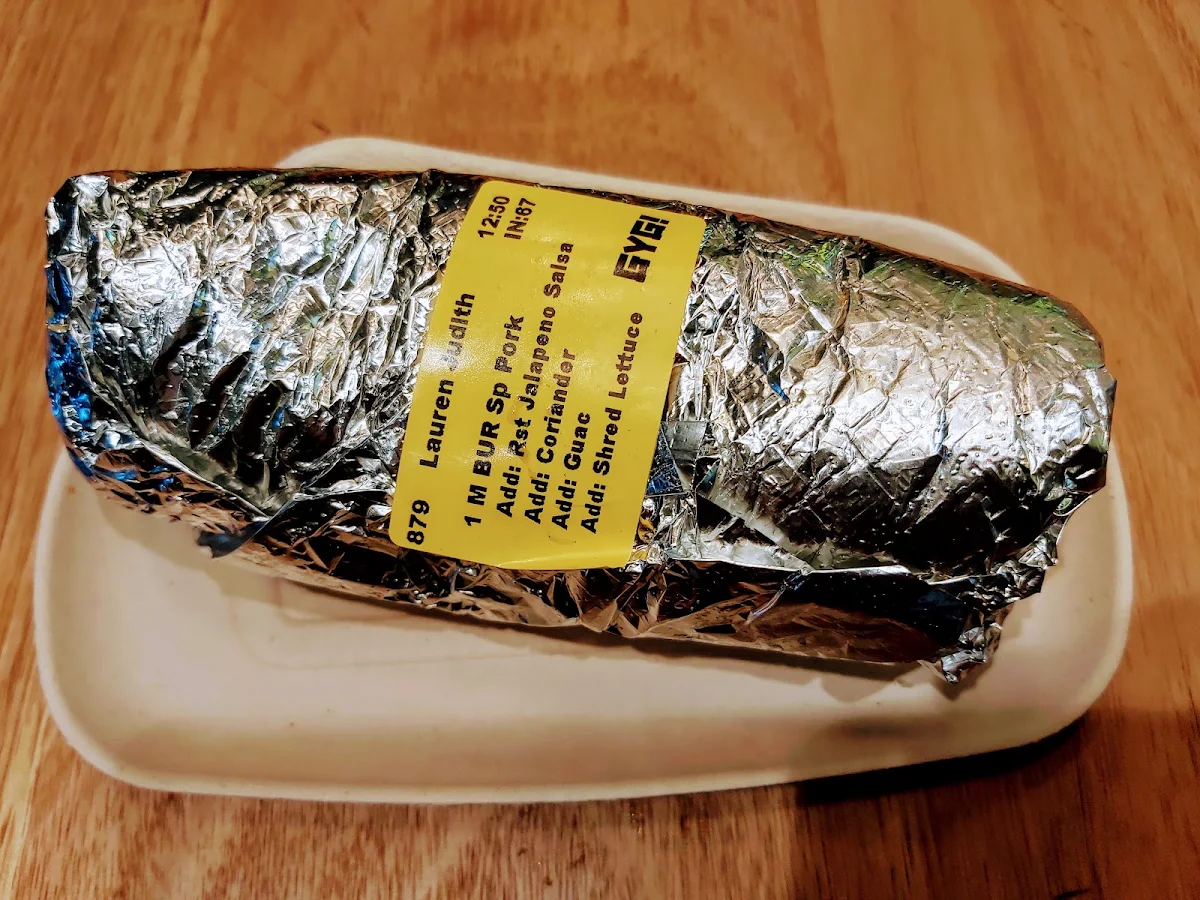Mini Burrito, Guzman y Gomez - Sunbury