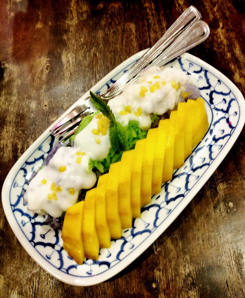 Mango Sticky Rice Pudding