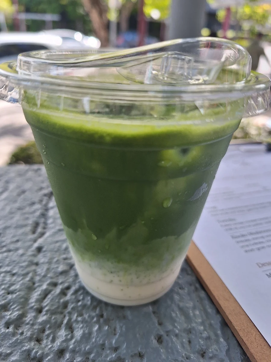 Iced Pistachio Matcha