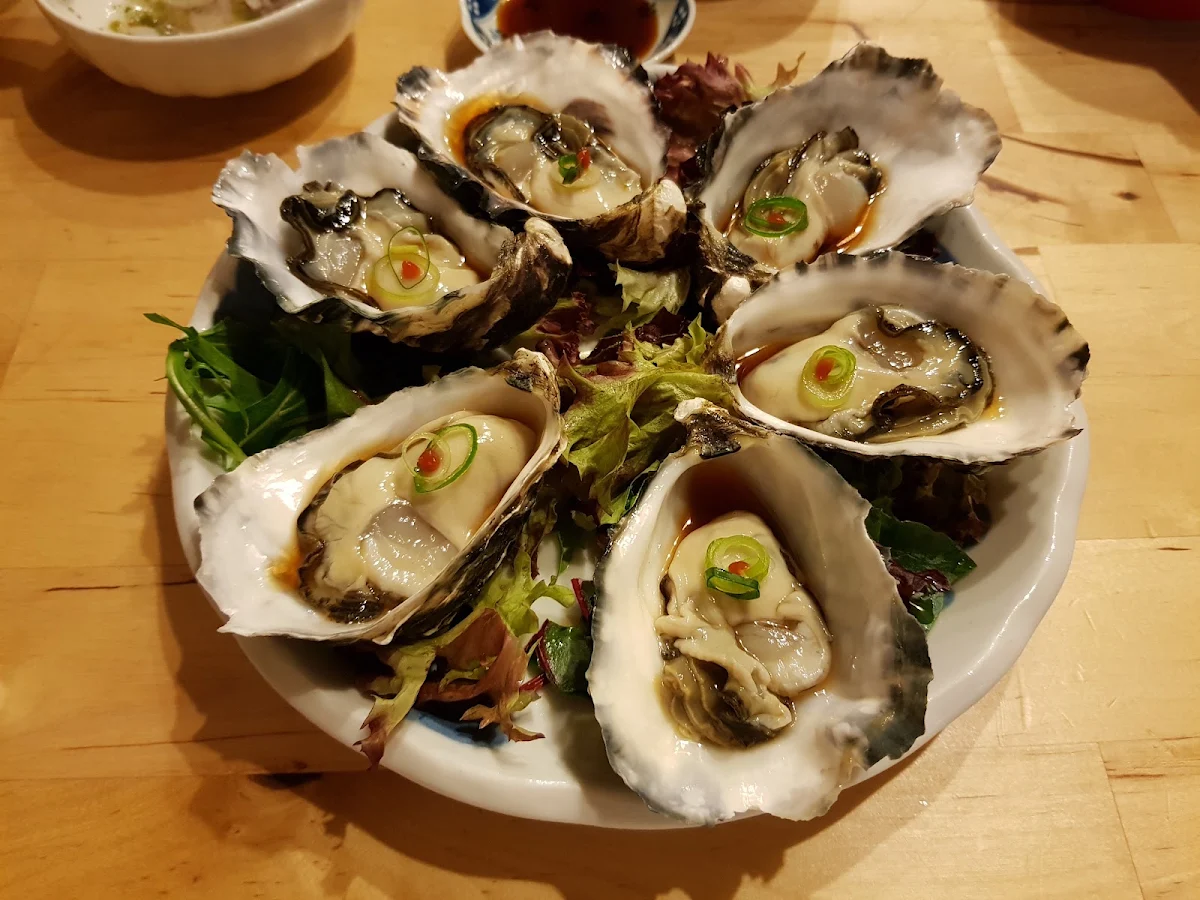 Fresh Oysters with Yuzu Sauce
