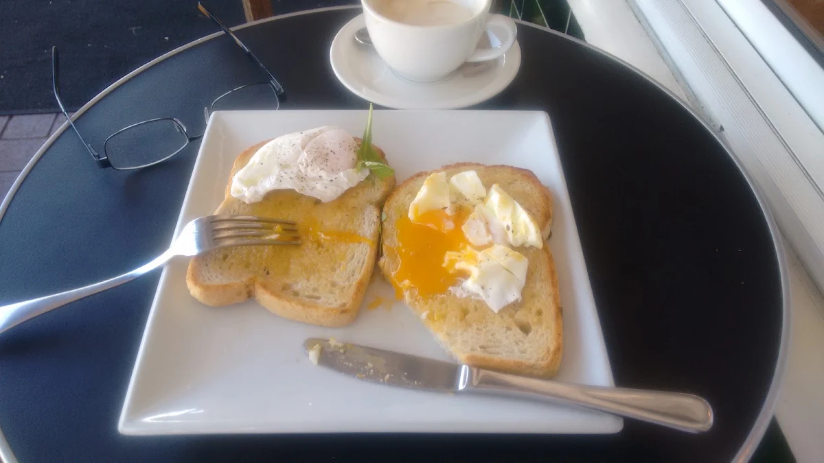 Poached Eggs on Sourdough