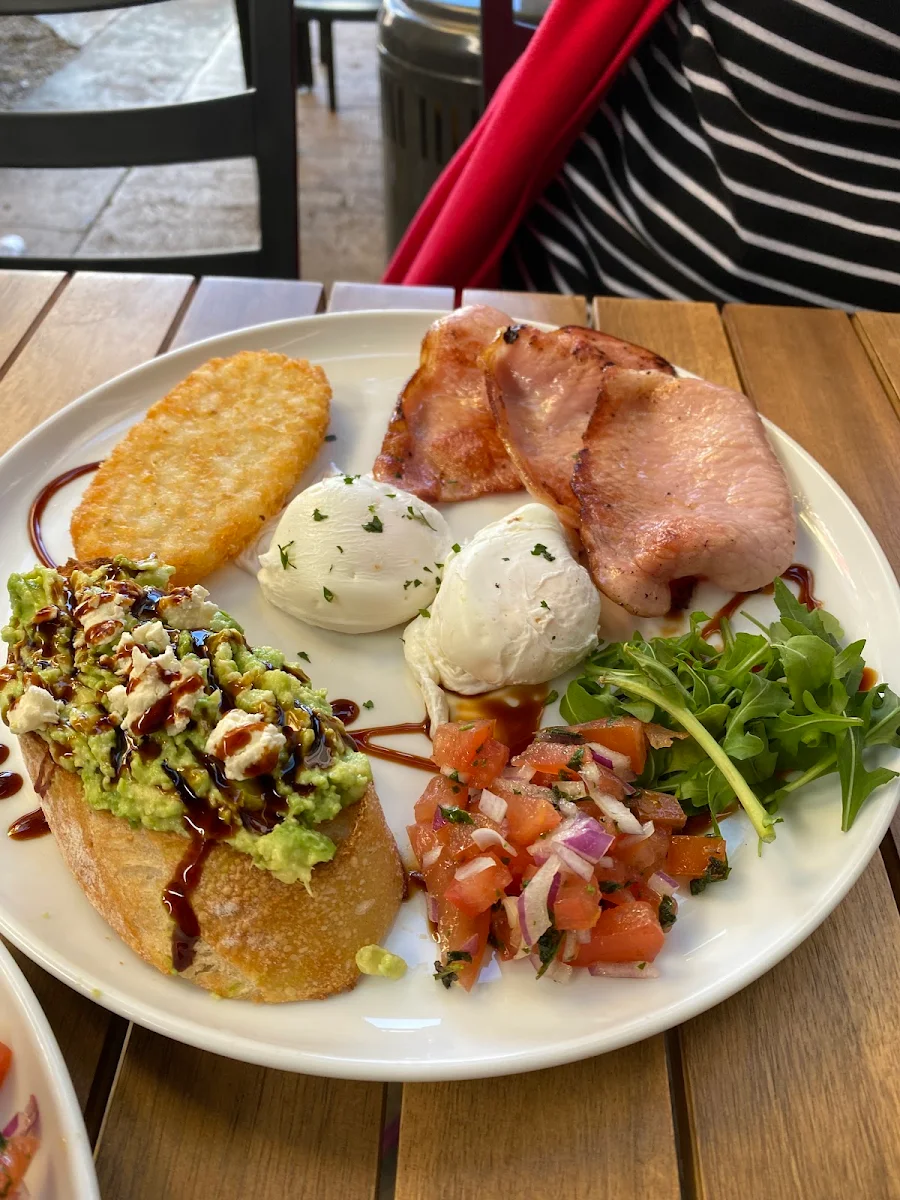 Smashed Avo Ciabatta