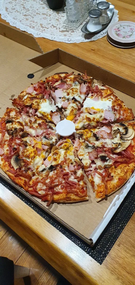Aussie Pizza with Mushrooms