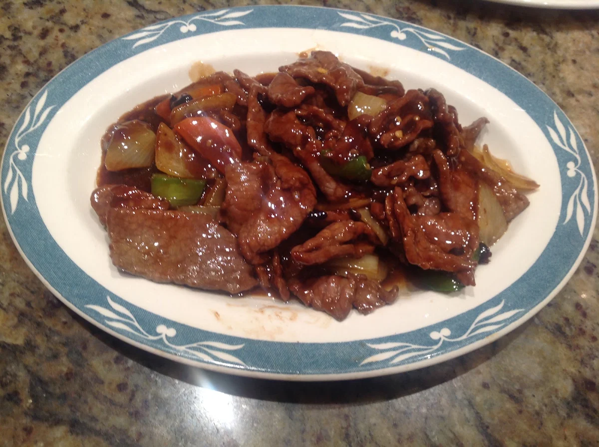 Beef in Black Bean Sauce