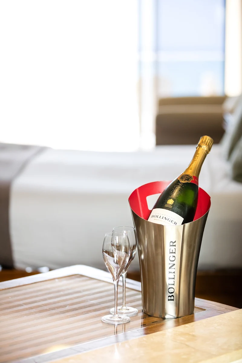 Champagne, Jonah’s Restaurant & Boutique Hotel