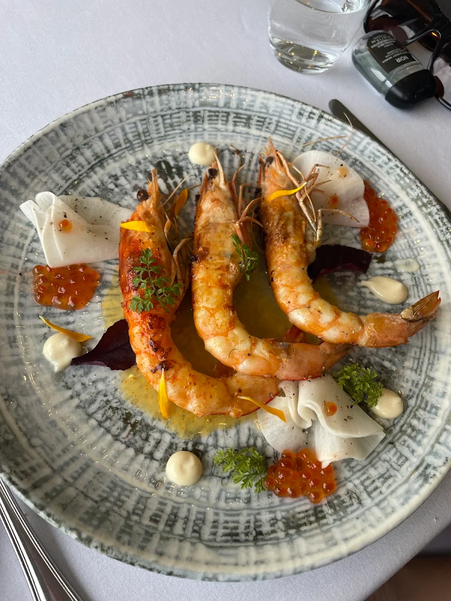 Fresh Prawns, Jonah’s Restaurant & Boutique Hotel