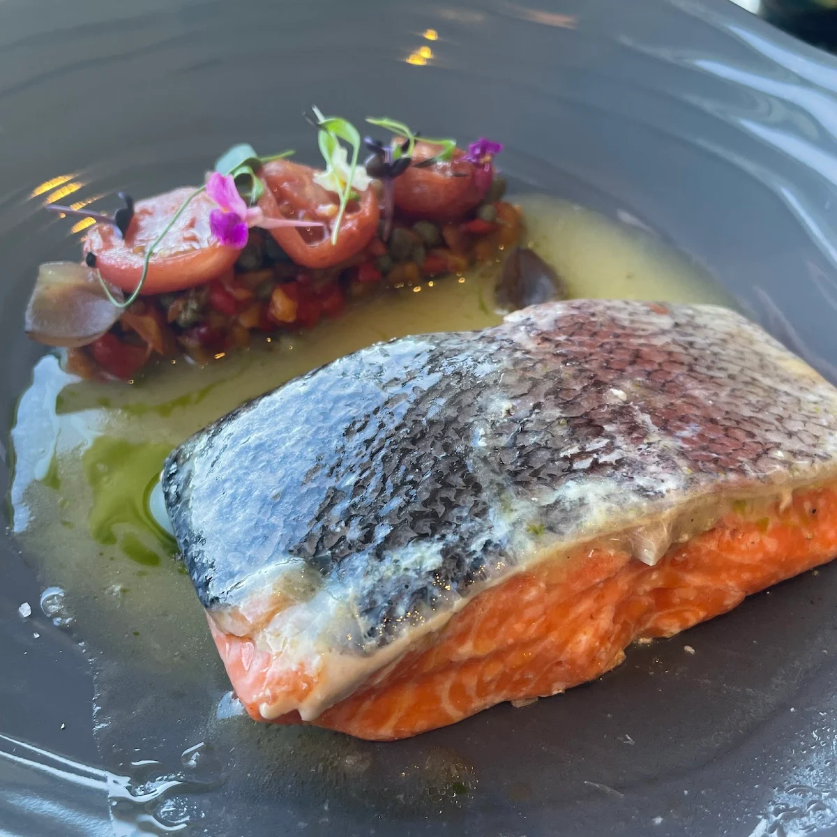 Ocean Trout, Jonah’s Restaurant & Boutique Hotel