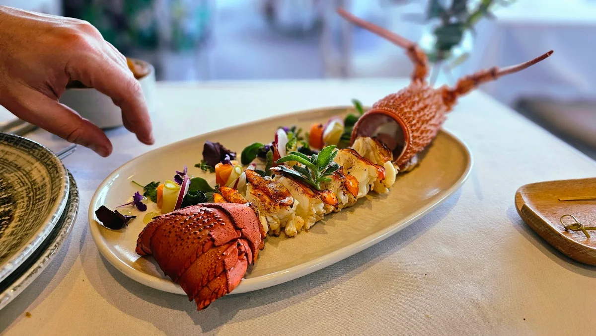 Whole Lobster for Two, Jonah’s Restaurant & Boutique Hotel