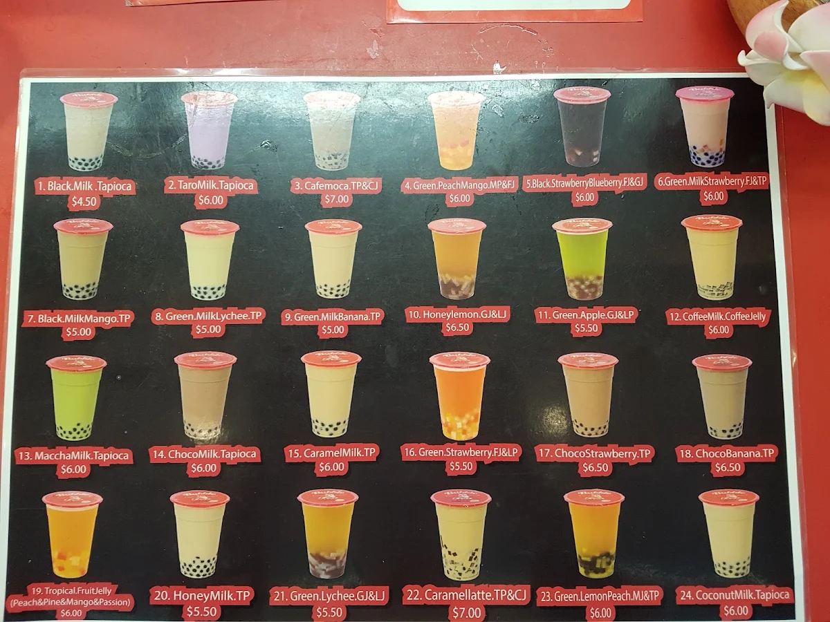 Bubble Tea, Onigiri Cafe Omu