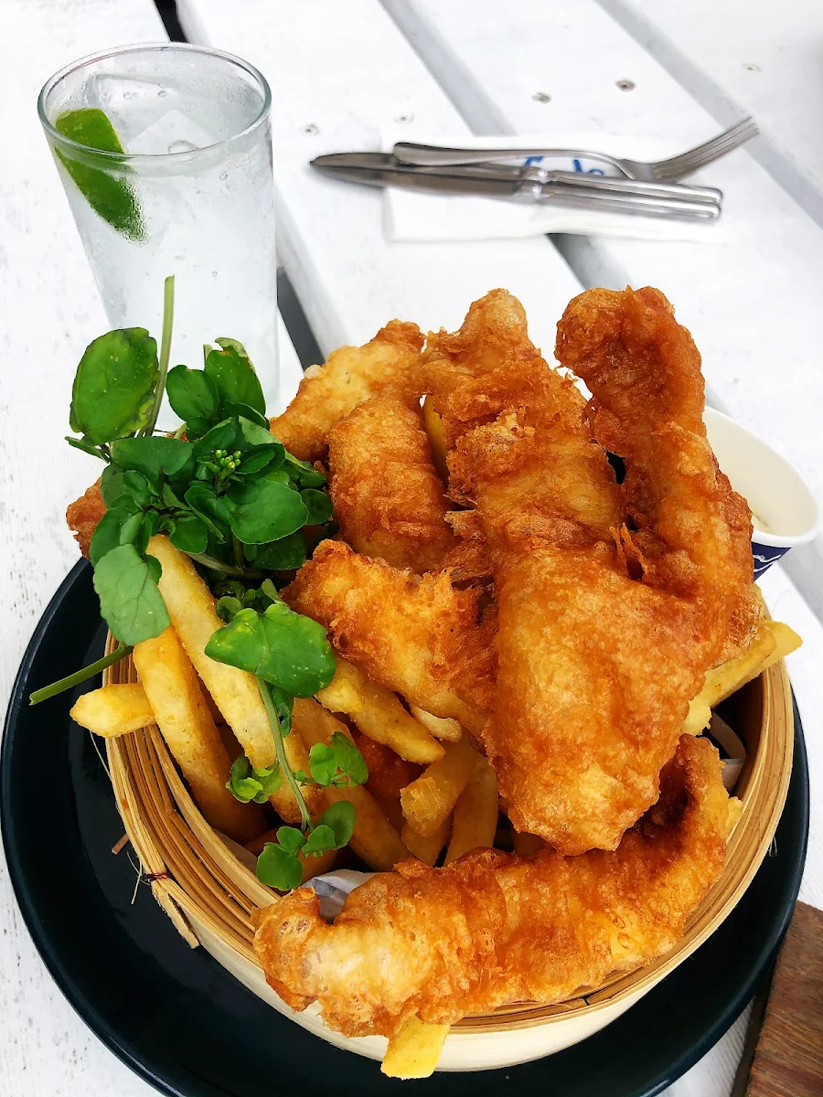 Battered Fish and Chips