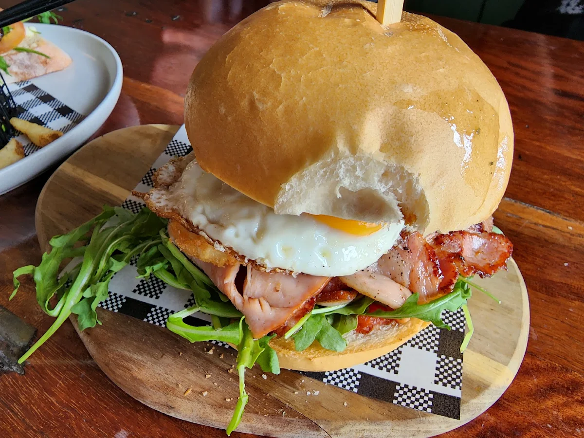 Breakfast Burger, Ralph & Co Camp Hill