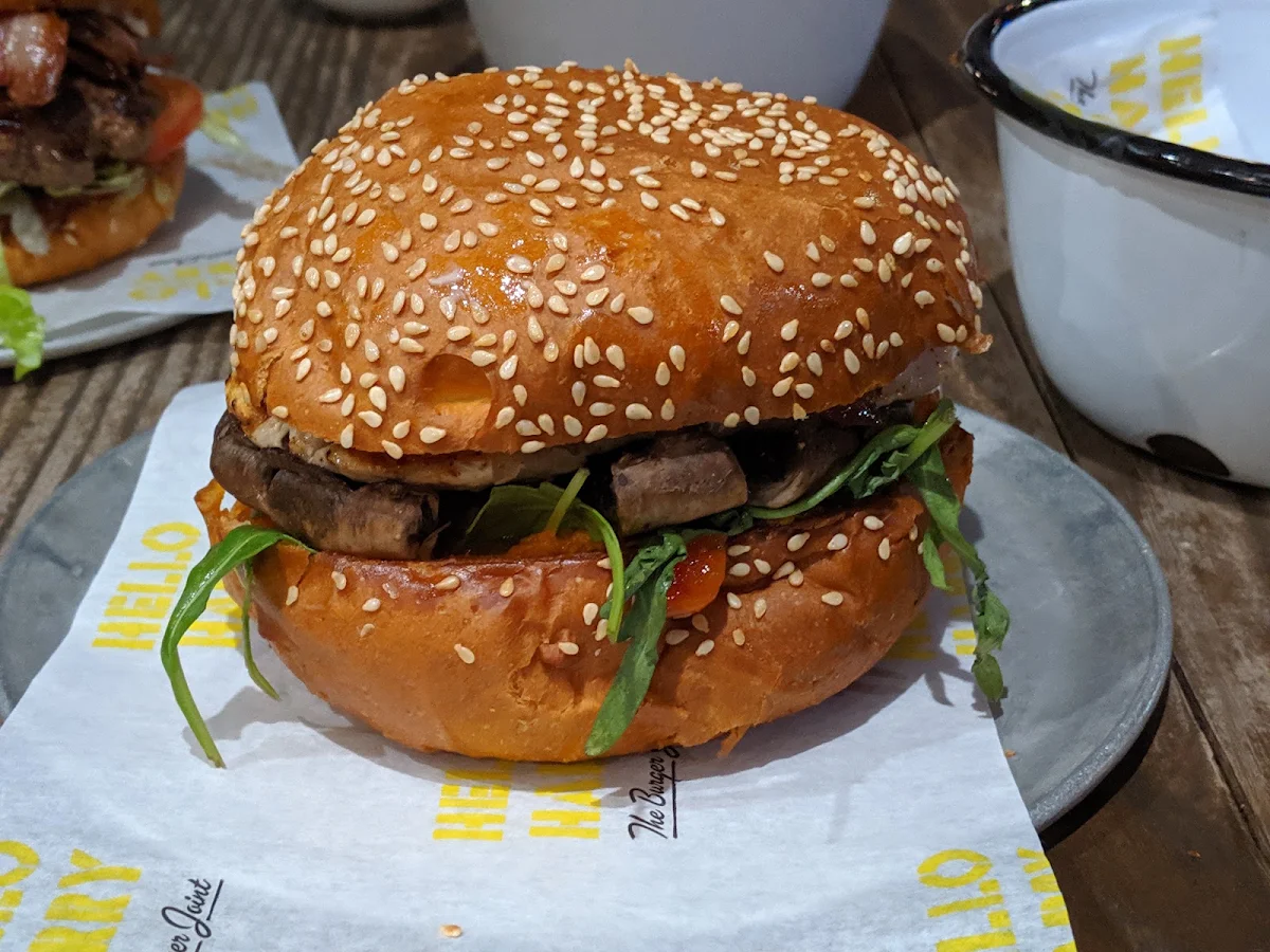 Veggie Burger, Hello Harry The Burger Joint (Glenelg)