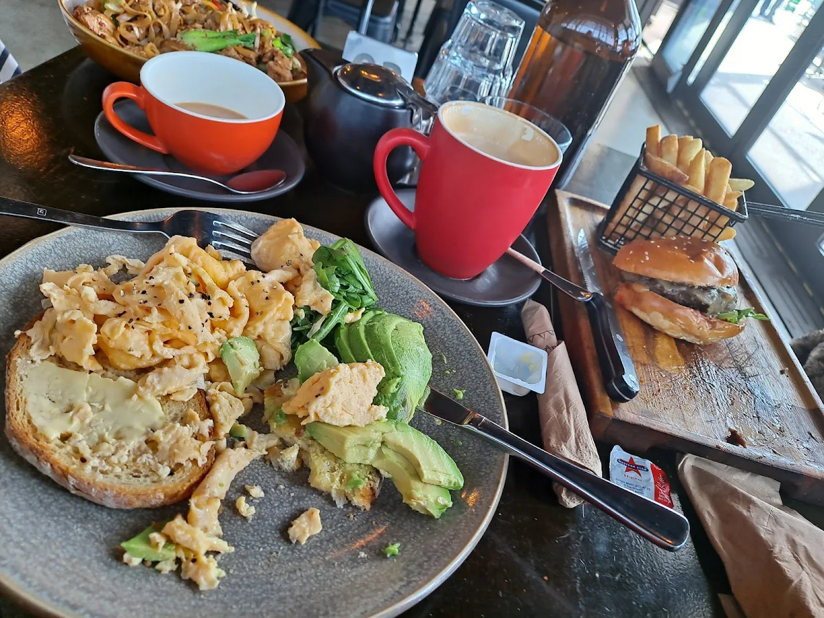 Scrambled Eggs on Sourdough