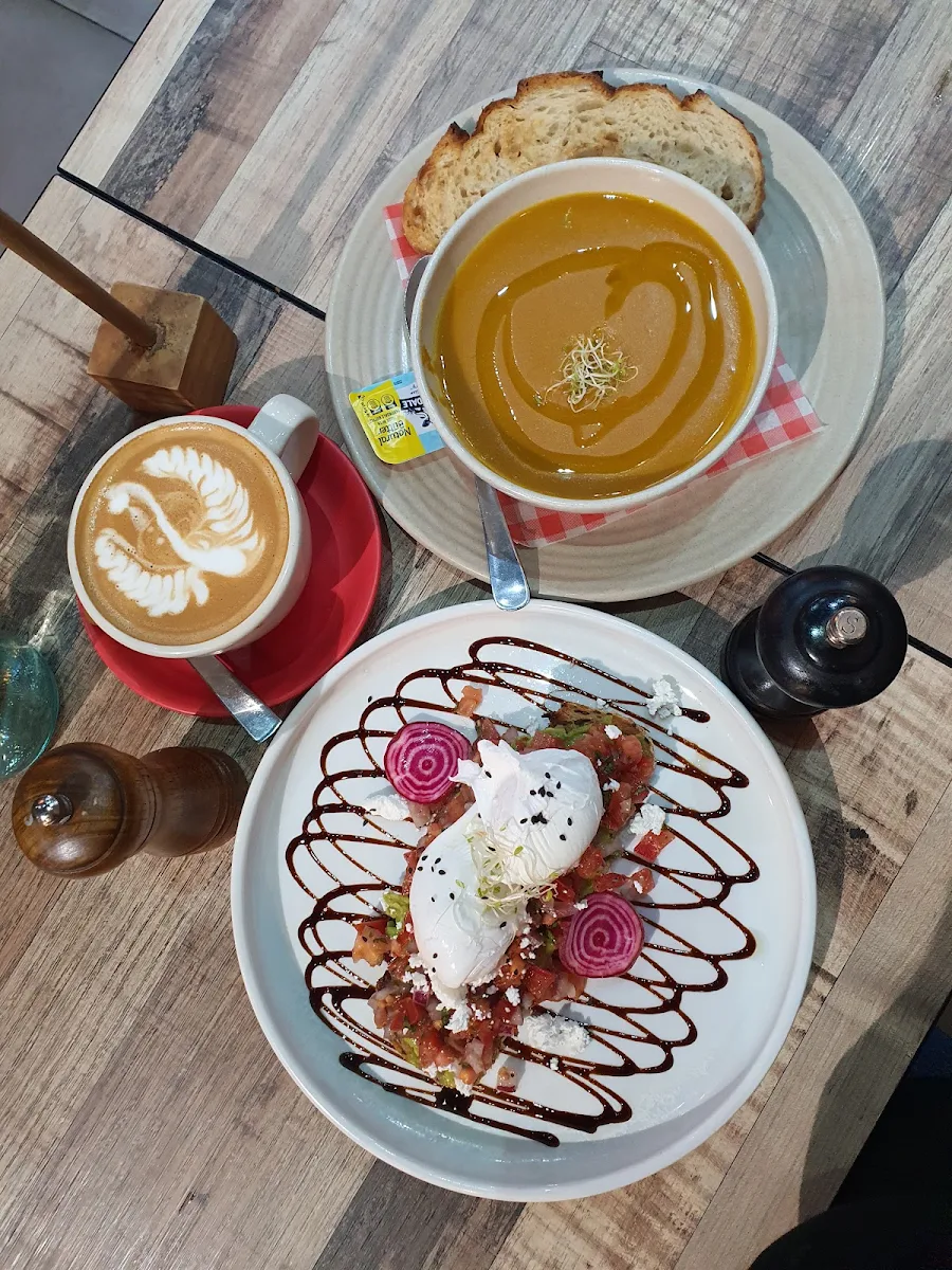 Bruschetta Pumpkin Soup