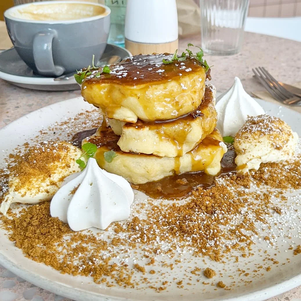 Salted Caramel and Brandy Pancakes