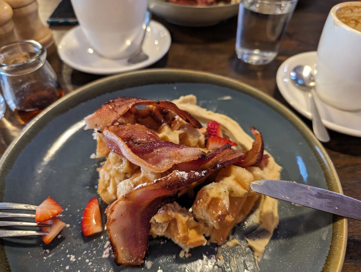Waffles, Cafe Pambula by Toast