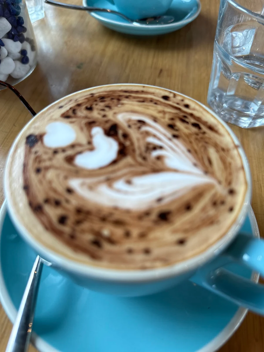 Flat White, Crackerjack Beachfront Restaurant
