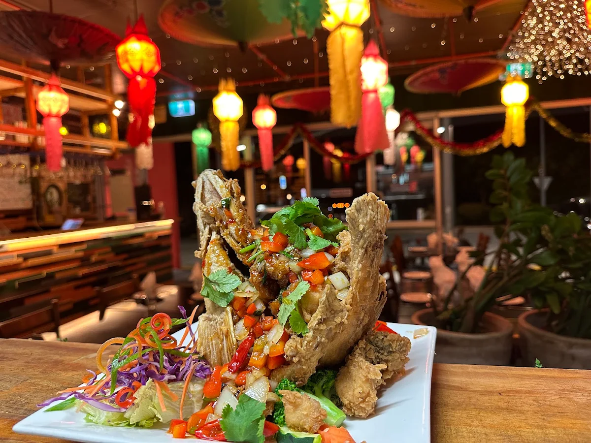 Chilli & Tamarind Fish, Darun Thai Restaurant