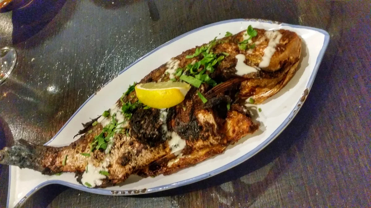 Fish, Zikrayat Lebanese Cuisine