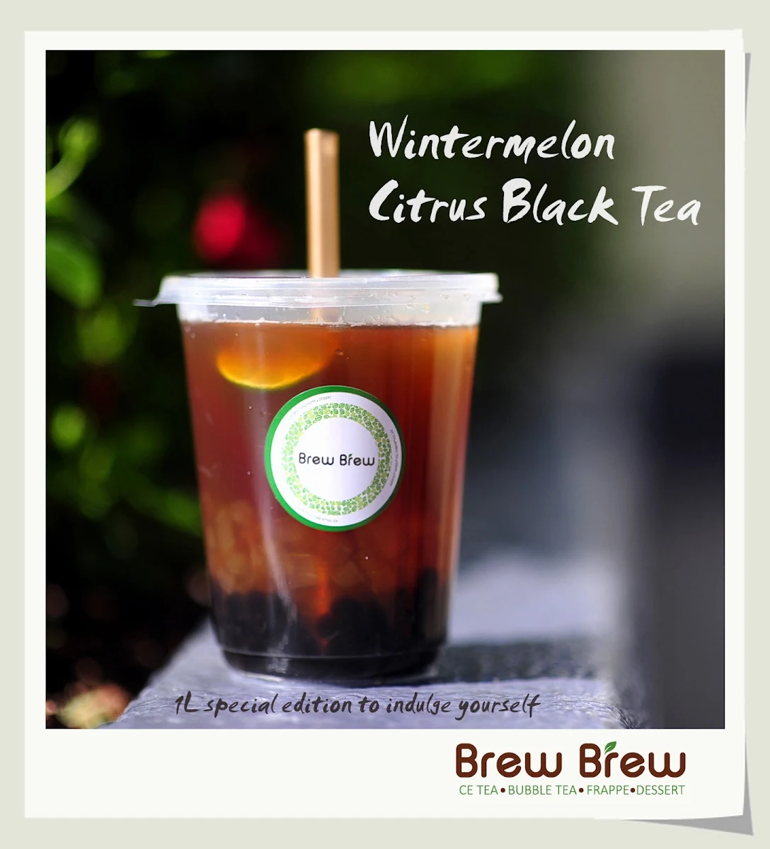 Winter Melon Tea, Brew Brew Bubble Tea
