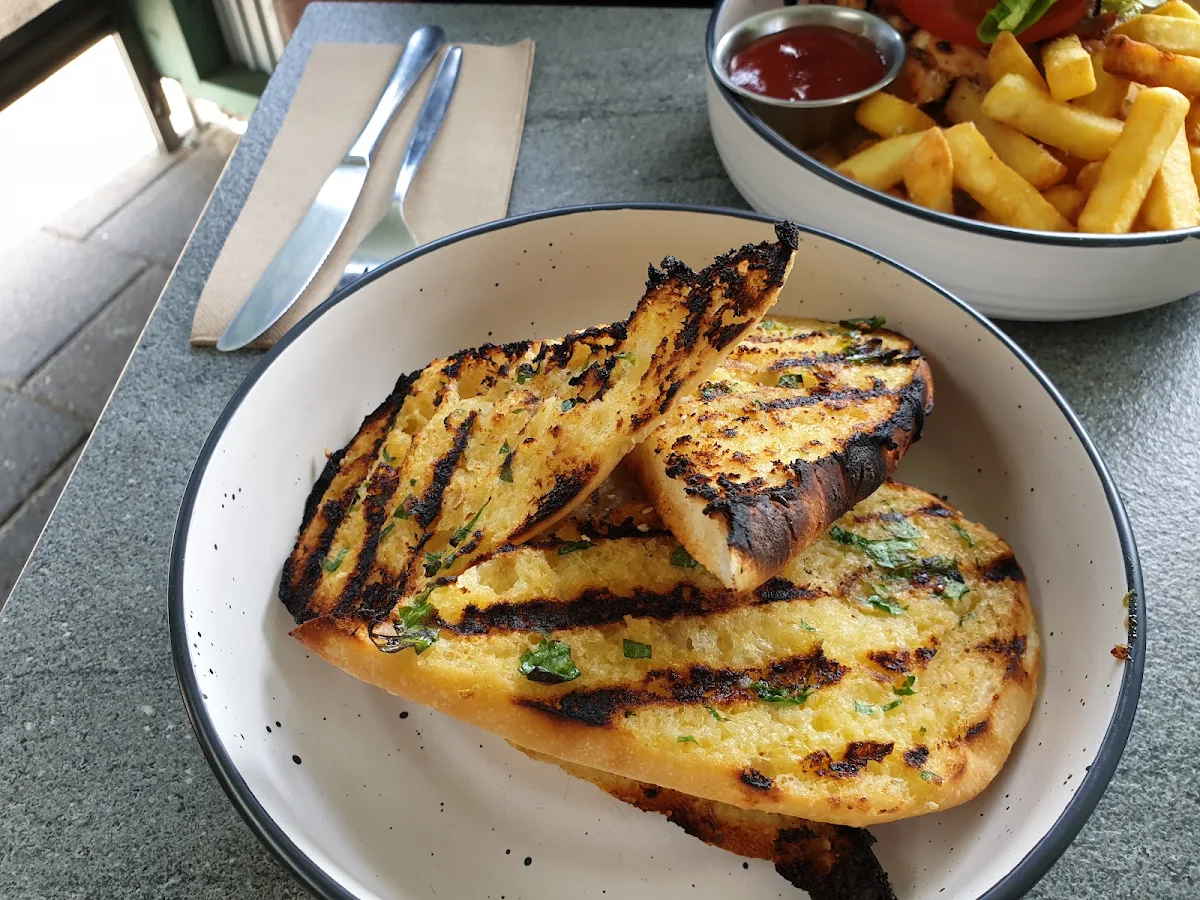 Garlic Bread, Coffee Factory Cafe
