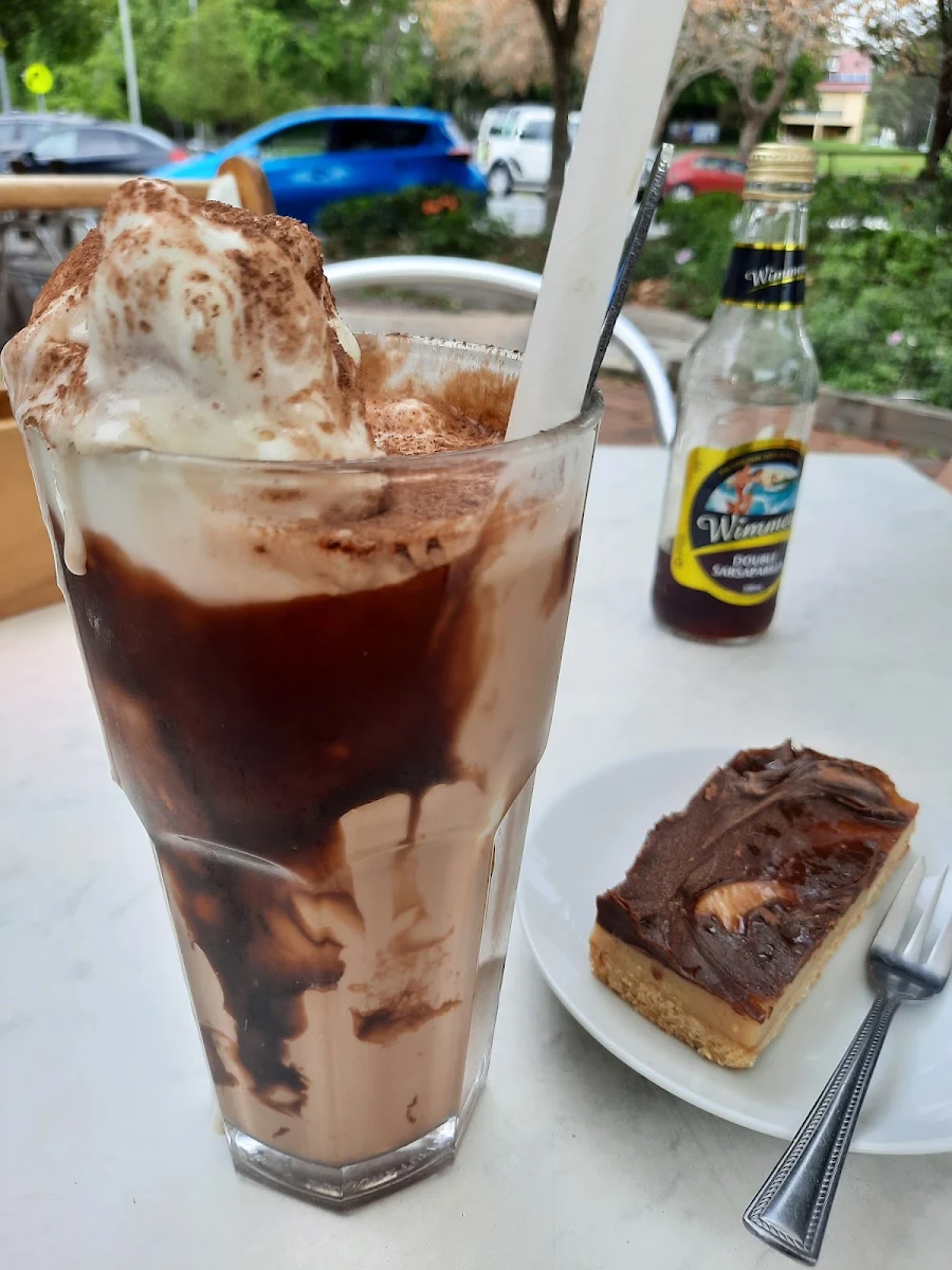 Iced Mocha, Mountain Stop Cafe