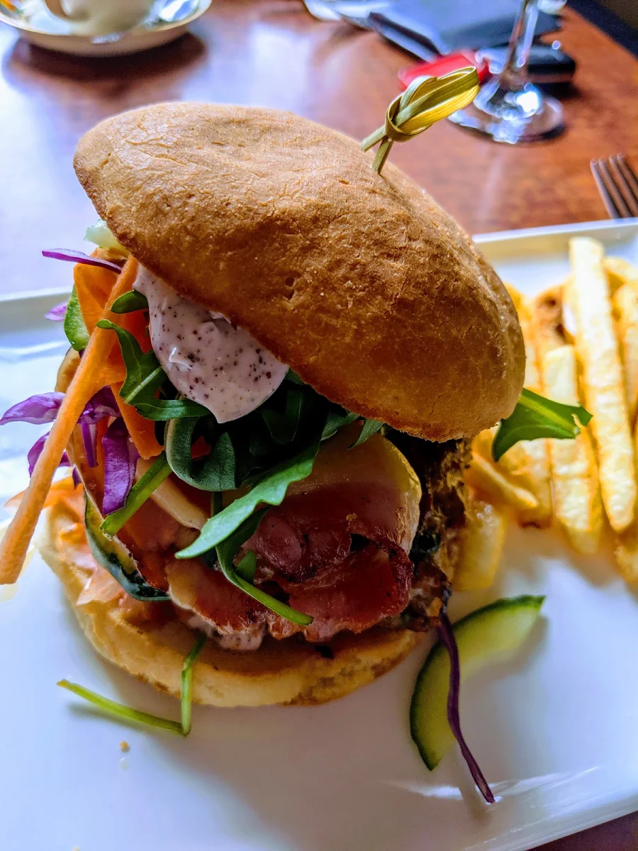 Kylie Fried Chicken Burger