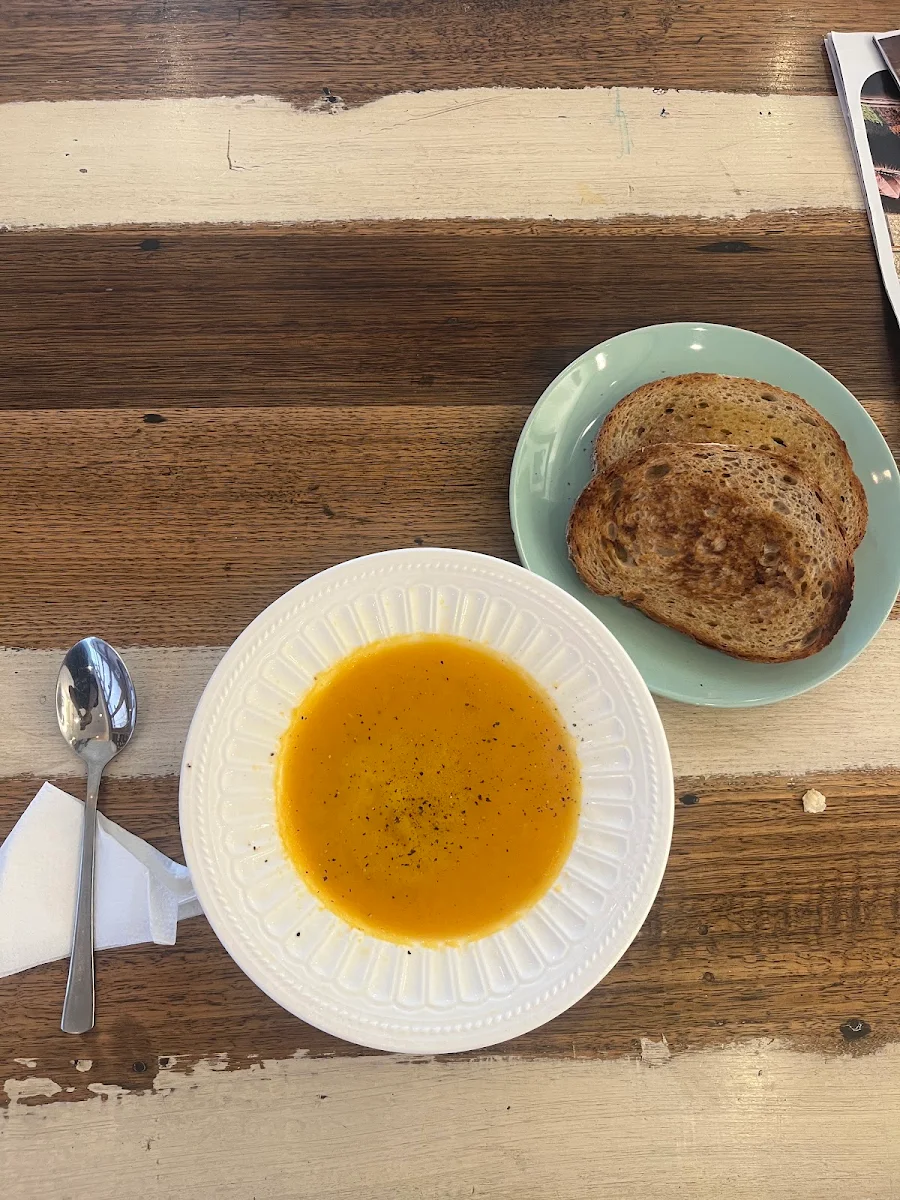 Pumpkin Soup, Balwyn Espresso