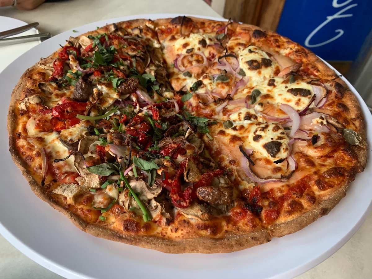 Grilled Eggplant Pizza