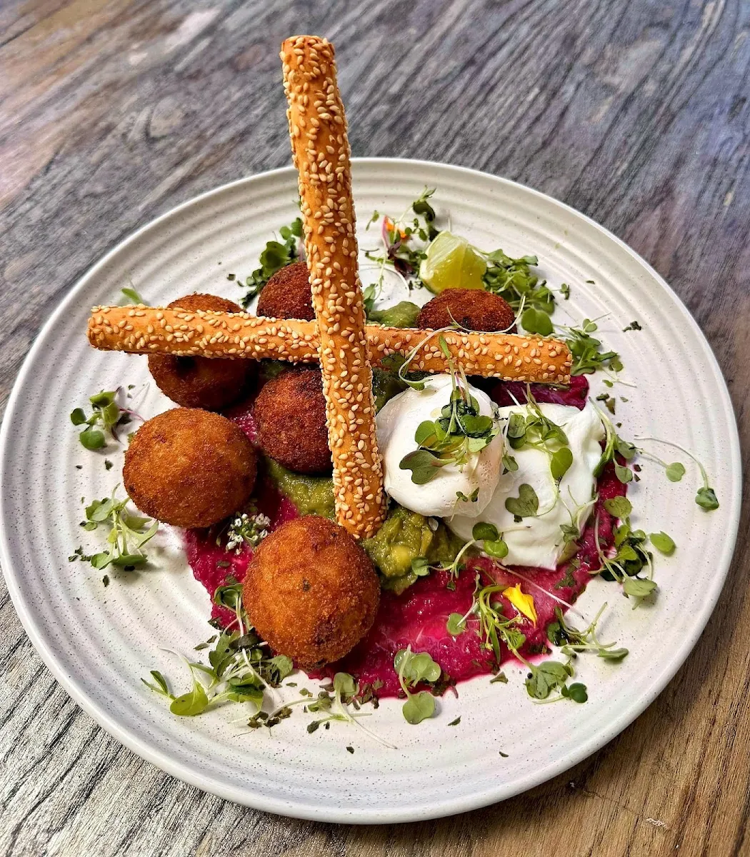 Bacon Bliss Arancini Stack, The Seava