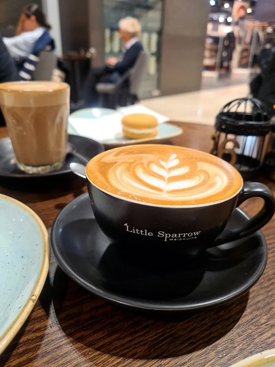 Flat White, Little Sparrow Melbourne - Kiosk