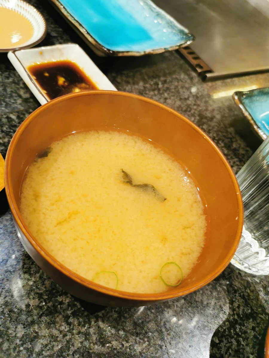 Miso Soup, Kobe Teppanyaki Japanese Restaurant