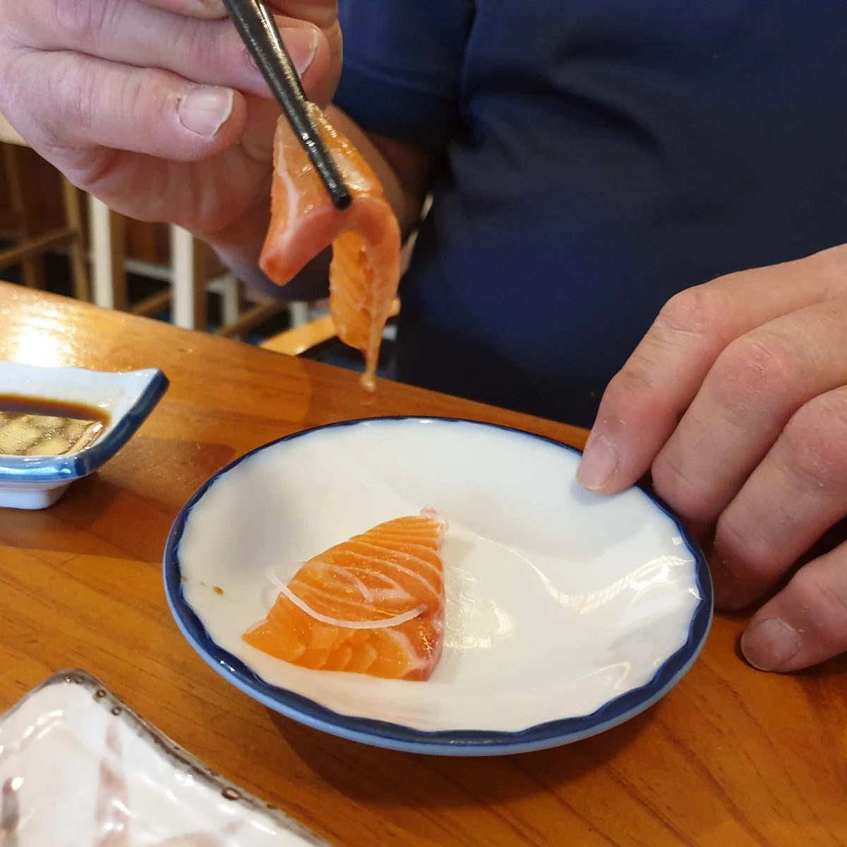 Salmon Sashimi, Kobe Teppanyaki Japanese Restaurant