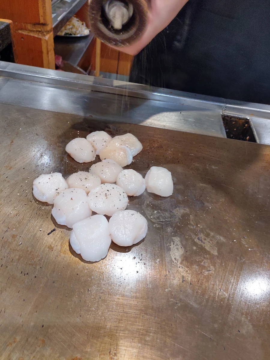 Scallops, Kobe Teppanyaki Japanese Restaurant