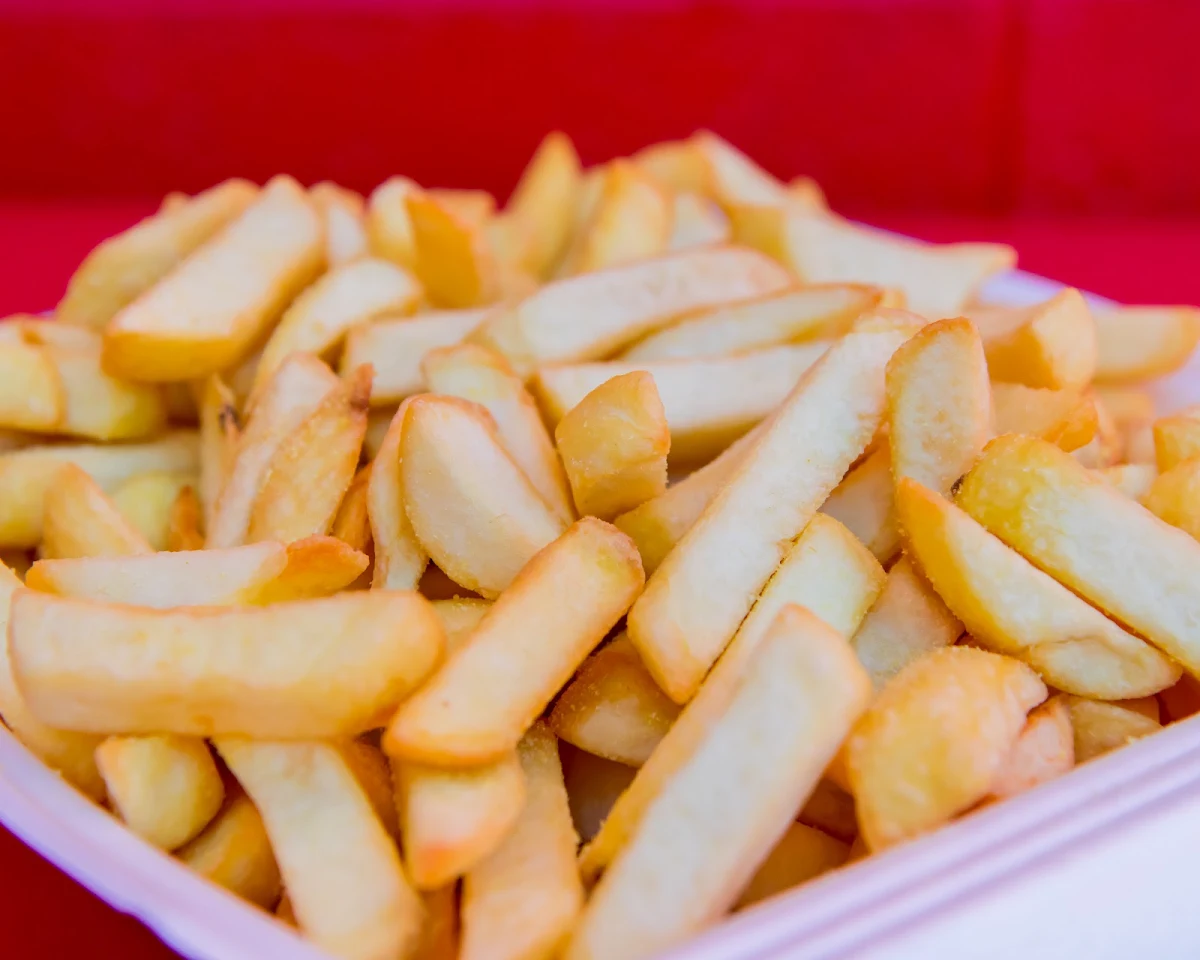 Large Chips, Big K Kebab House Fairy Meadow
