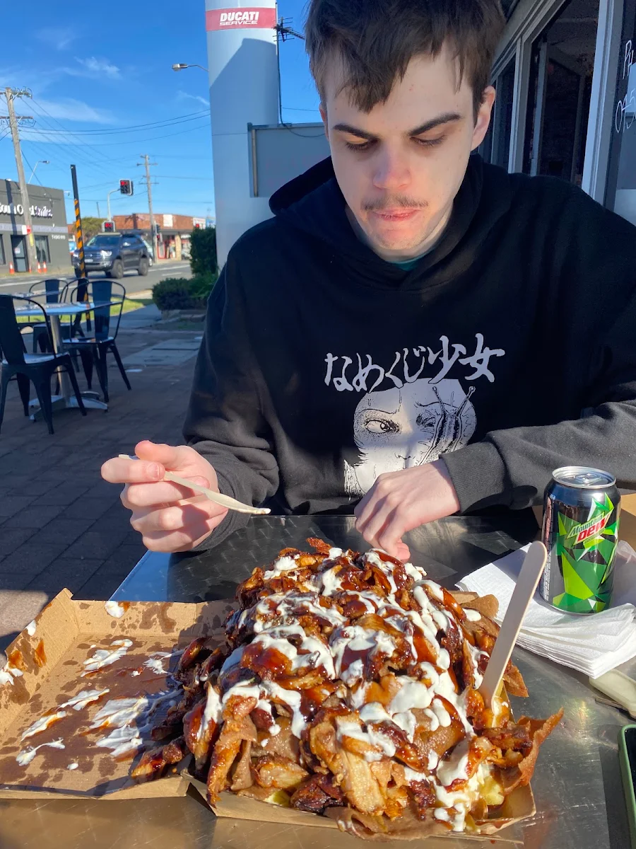 Large Snack Pack, Big K Kebab House Fairy Meadow