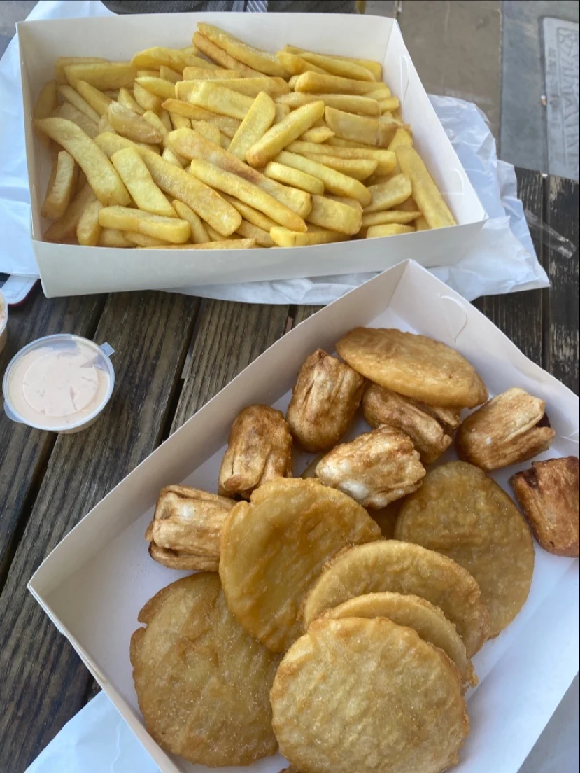 Highlights, Grilled and Fried Fish and Chips