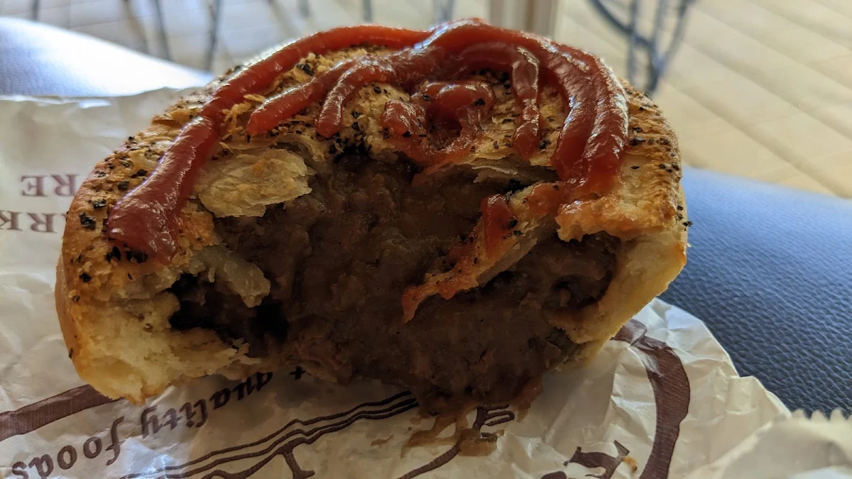 Pepper Steak Pie, Tas's Bakery
